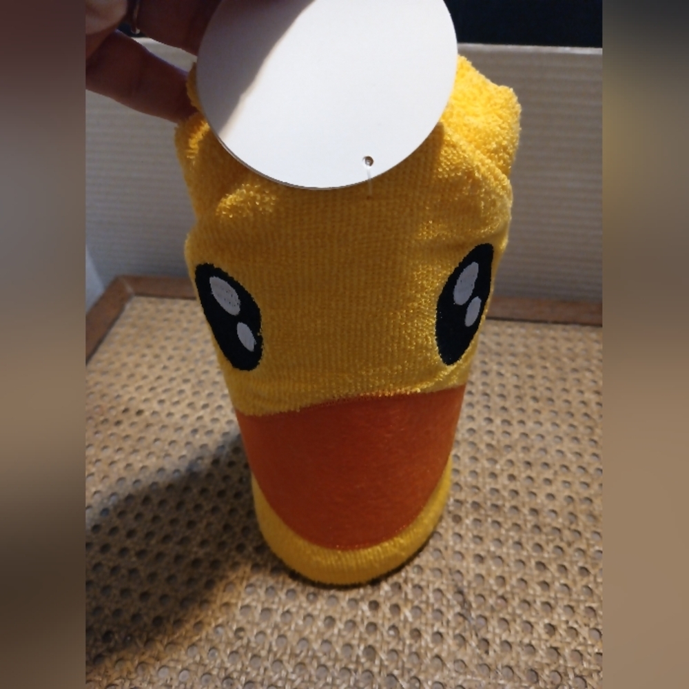 Yellow Duck Bath Hooded Towel-NEW